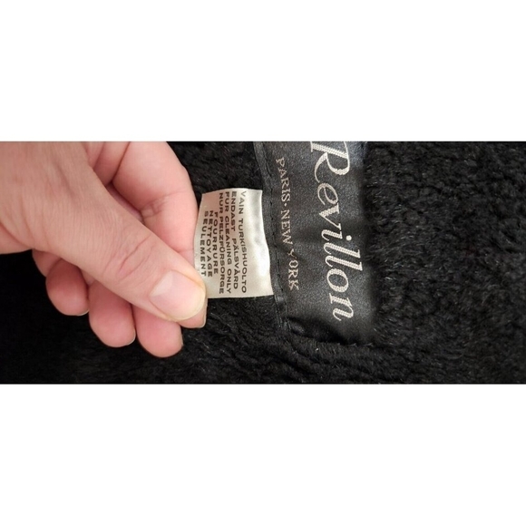 Revillon Shearling coat Womens Size XL - Picture 11 of 15